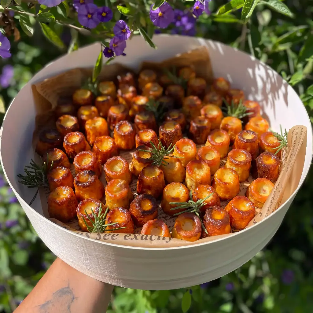 Box cannelés au chorizo